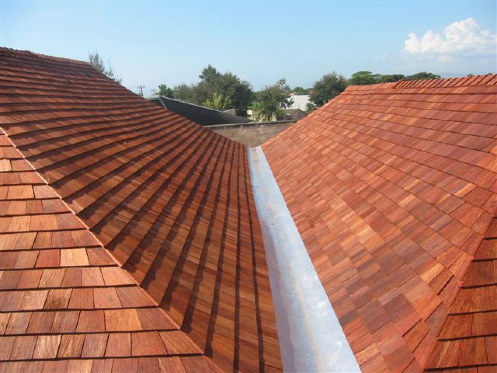 Couverture en shingles de Wallaba